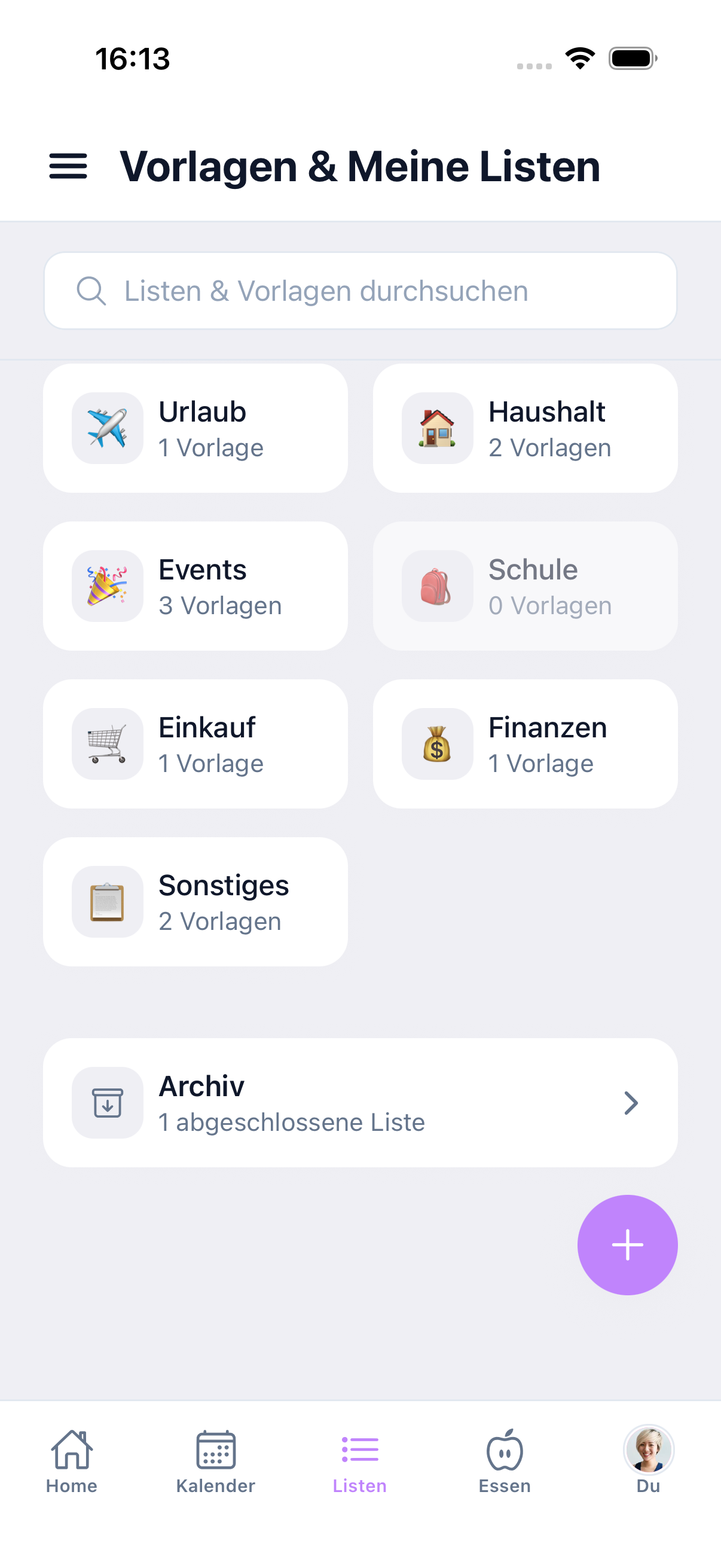 Templates by category